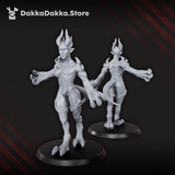 Tabletop Terrain Miniature Lust Warriors x10