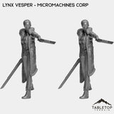 Tabletop Terrain Miniature Lynx Vesper - Micromachines Corp