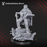 Tabletop Terrain Miniature M. Barrett The Ratt