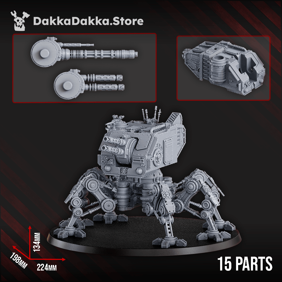 Tabletop Terrain Miniature Machine Cult Battle Mech