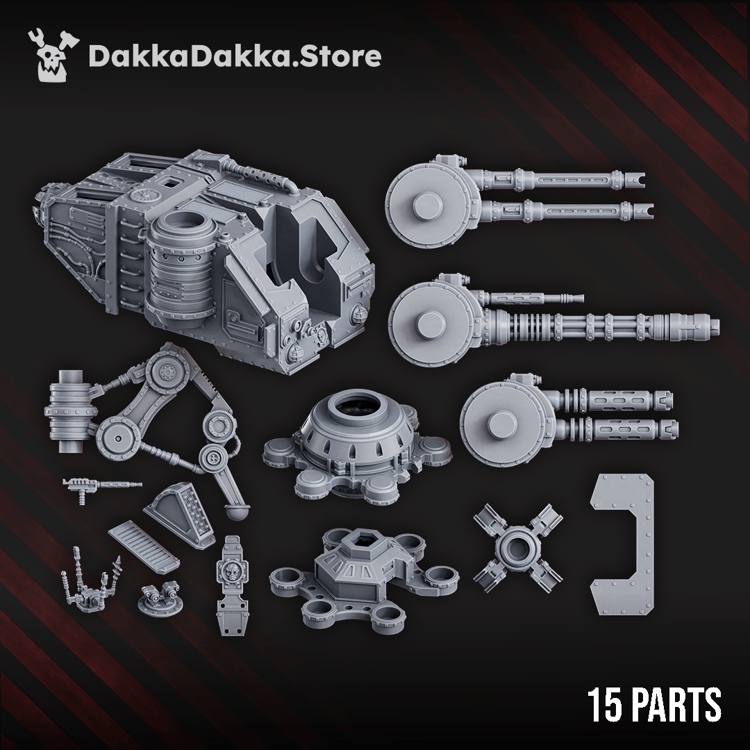 Tabletop Terrain Miniature Machine Cult Battle Mech