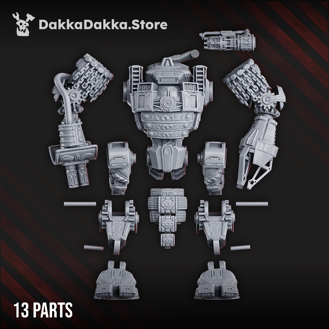 Tabletop Terrain Miniature Machine Cult Battle Robot