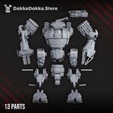 Tabletop Terrain Miniature Machine Cult Battle Robot