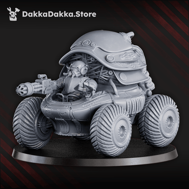 Tabletop Terrain Miniature Machine Cult KT-08 Crasher