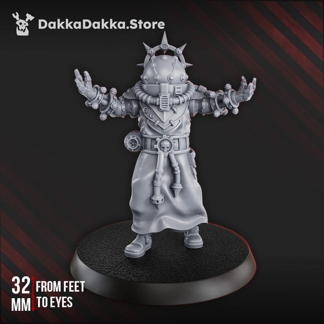 Tabletop Terrain Miniature Machine Cult Shock Priest