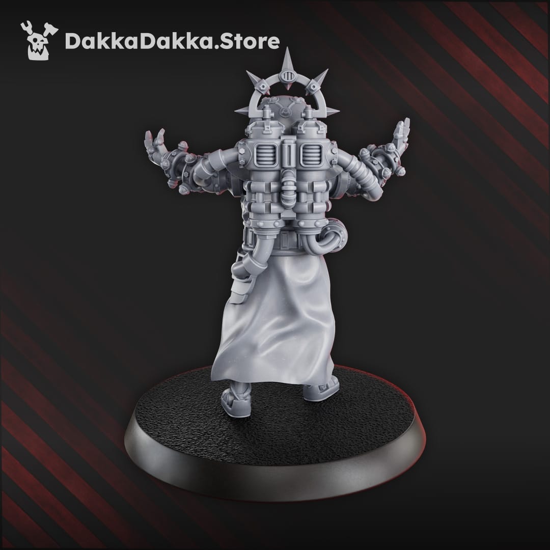 Tabletop Terrain Miniature Machine Cult Shock Priest