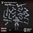 Tabletop Terrain Miniature Machine Cult Stalkers and Infiltrators Assembly Kit