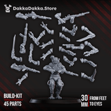 Tabletop Terrain Miniature Machine Cult Stalkers and Infiltrators Assembly Kit