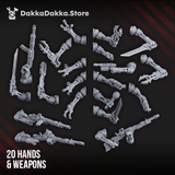 Tabletop Terrain Miniature Machine Cult Stalkers and Infiltrators Assembly Kit