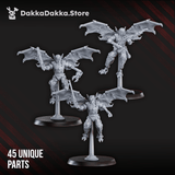 Tabletop Terrain Miniature Machine Cult Stalkers and Infiltrators Assembly Kit