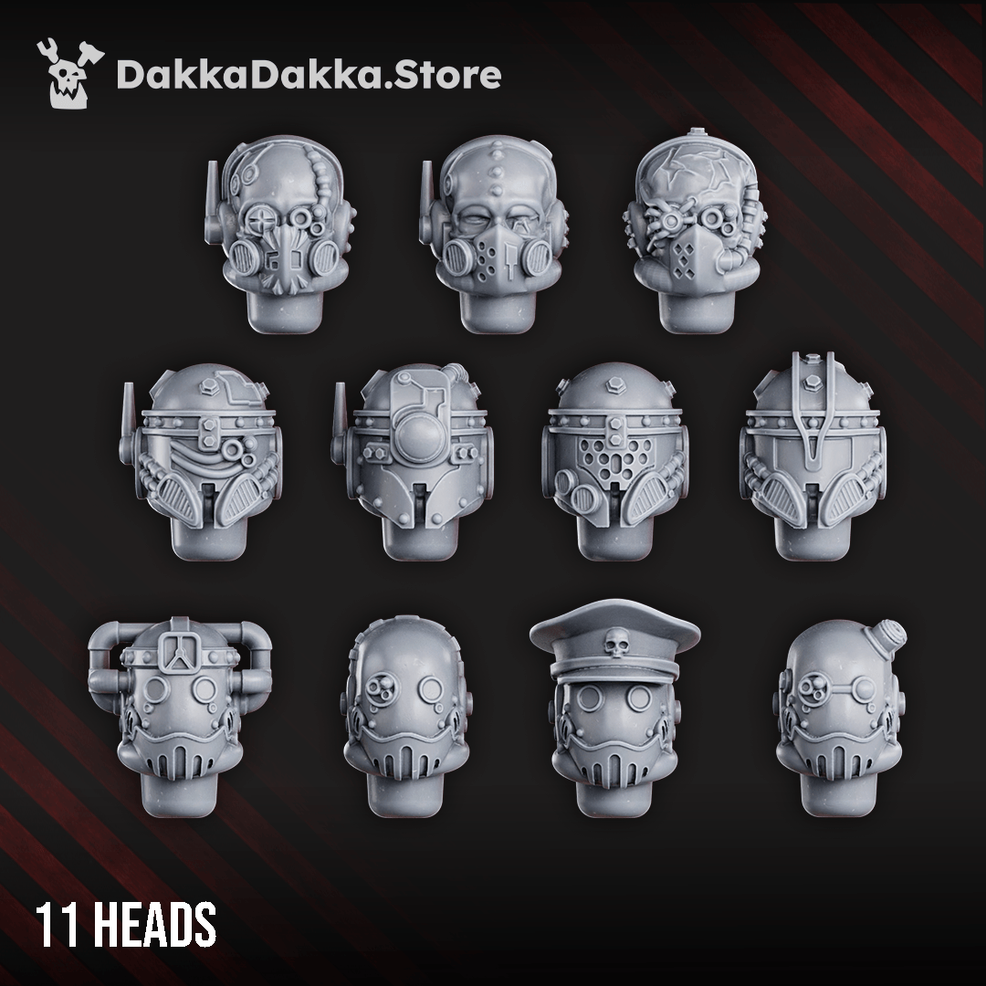 Tabletop Terrain Miniature Machine Cult Stalkers and Infiltrators Assembly Kit