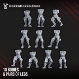 Tabletop Terrain Miniature Machine Cult Stalkers and Infiltrators Assembly Kit