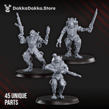 Tabletop Terrain Miniature Machine Cult Stalkers and Infiltrators Assembly Kit