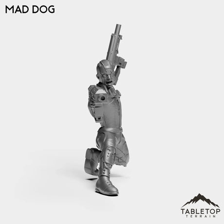 Tabletop Terrain Miniature Mad Dog - Metal Slammers