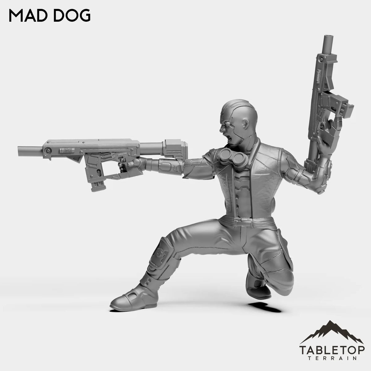 Tabletop Terrain Miniature Mad Dog - Metal Slammers