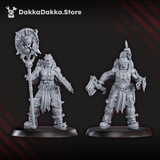 Tabletop Terrain Miniature Mad Hyenas Squad