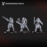 Tabletop Terrain Miniature Mad Hyenas Squad