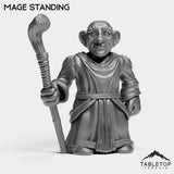 Tabletop Terrain Miniature Mage Standing Gnome Starters
