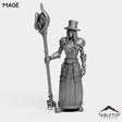 Tabletop Terrain Miniature Mage Werewolf Human Female