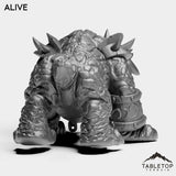 Tabletop Terrain Miniature Magma Dog