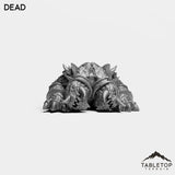 Tabletop Terrain Miniature Magma Dog