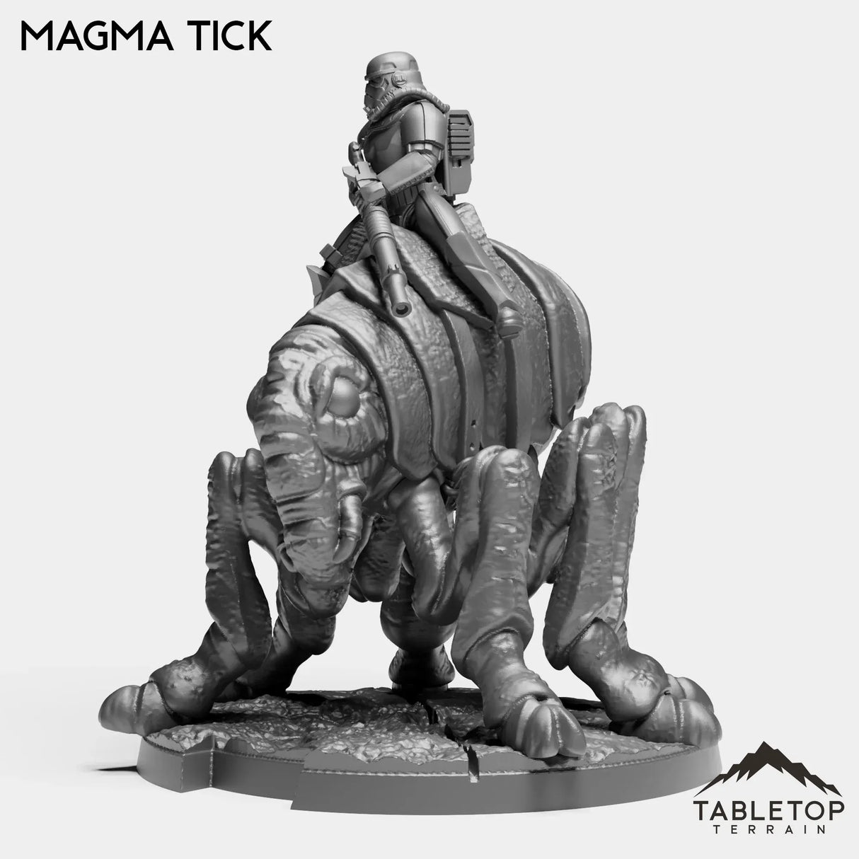 Tabletop Terrain Miniature Magma Tick