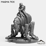 Tabletop Terrain Miniature Magma Tick