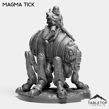 Tabletop Terrain Miniature Magma Tick