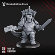 Tabletop Terrain Miniature Magnir The Stonebeard