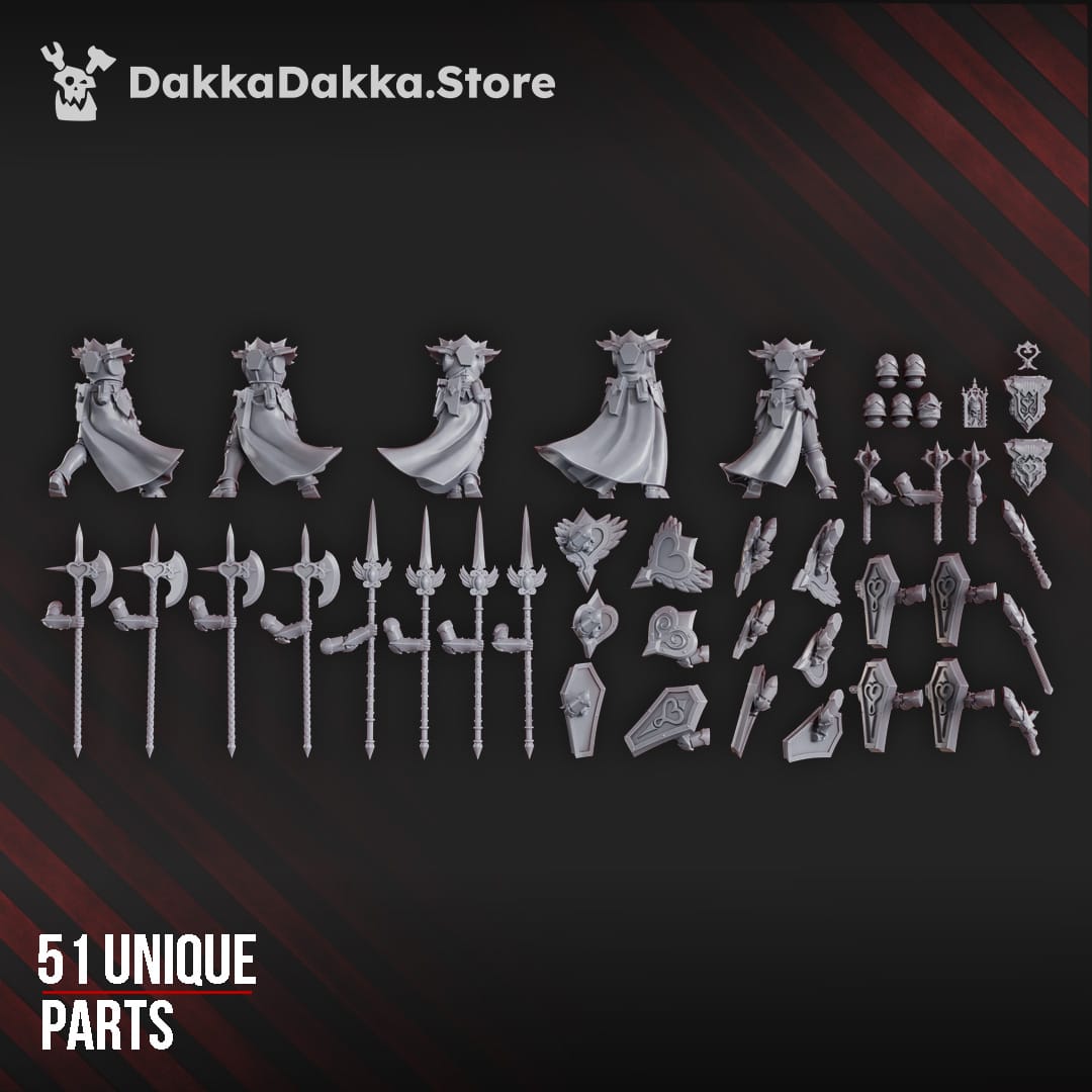 Tabletop Terrain Miniature Maidens of Praesidium (build kit)