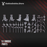 Tabletop Terrain Miniature Maidens of Praesidium (build kit)