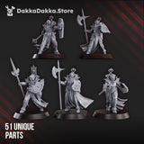 Tabletop Terrain Miniature Maidens of Praesidium (build kit)