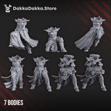 Tabletop Terrain Miniature Maidens of Vengeance (build kit)
