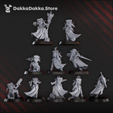 Tabletop Terrain Miniature Maidens of Vengeance Squad (x10)
