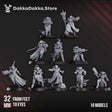 Tabletop Terrain Miniature Maidens of Vengeance Squad (x10)