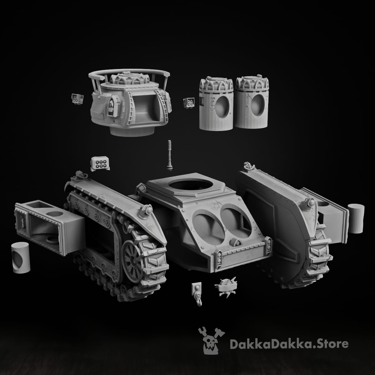 Tabletop Terrain Miniature Main Battle Tank