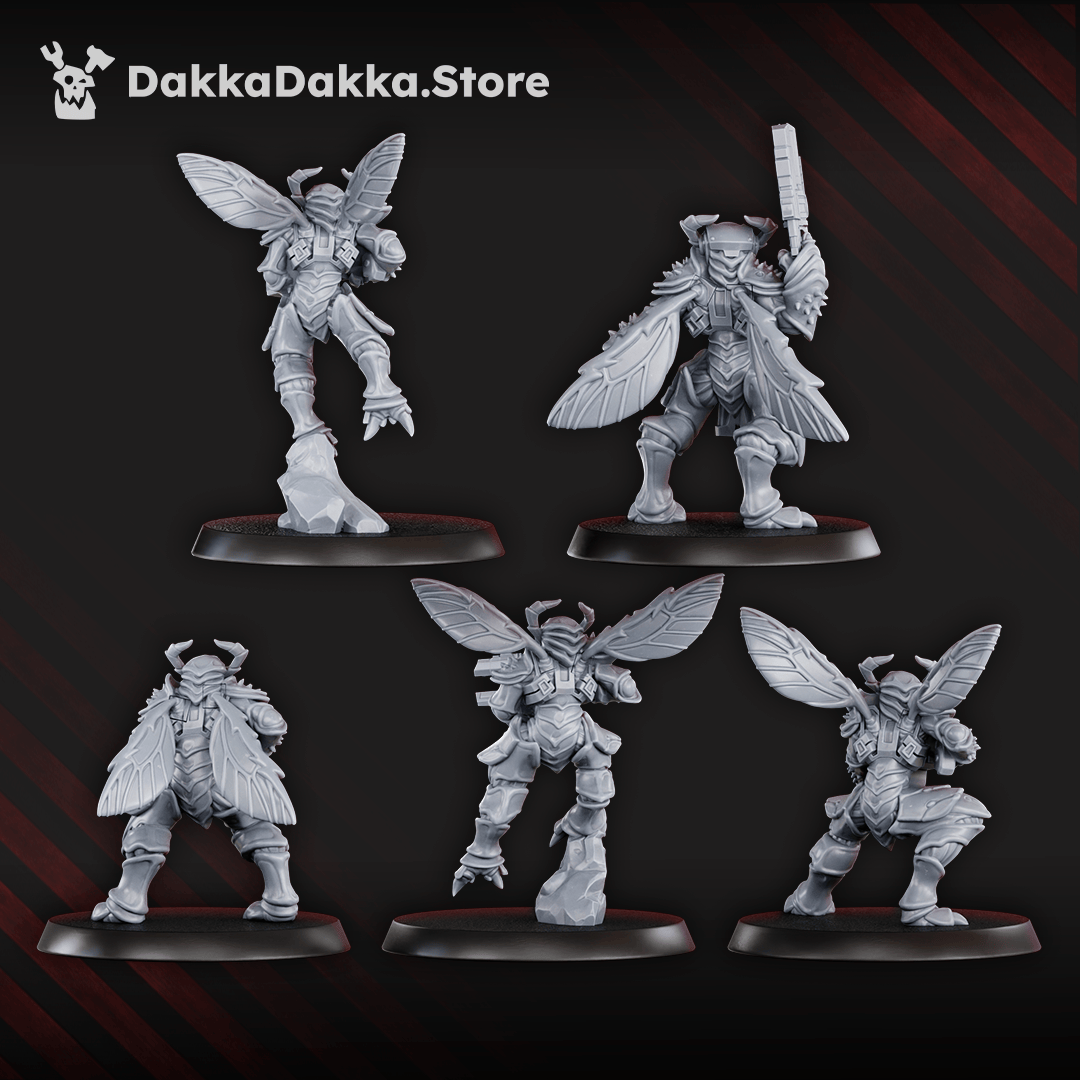 Tabletop Terrain Miniature Mantomorhs Assault Squad