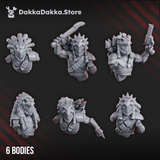 Tabletop Terrain Miniature Mar-Duk Tribe Riders / Furybeasts (build kit)