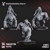 Tabletop Terrain Miniature Mar-Duk Tribe Riders Squad (x3)