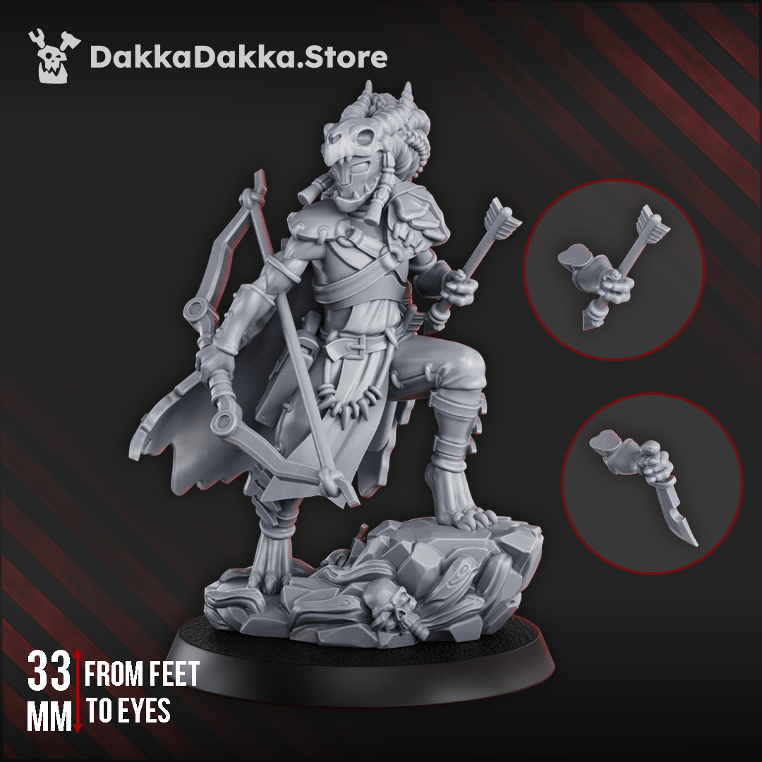 Tabletop Terrain Miniature Mar-Duk Tribe Warchief