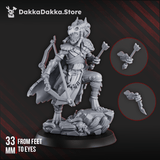 Tabletop Terrain Miniature Mar-Duk Tribe Warchief