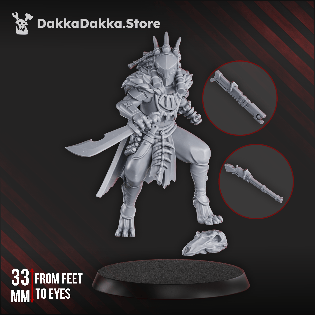 Tabletop Terrain Miniature Mar-Duk Tribe Warrior