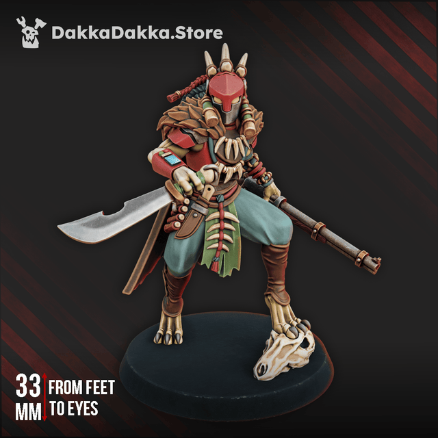 Tabletop Terrain Miniature Mar-Duk Tribe Warrior