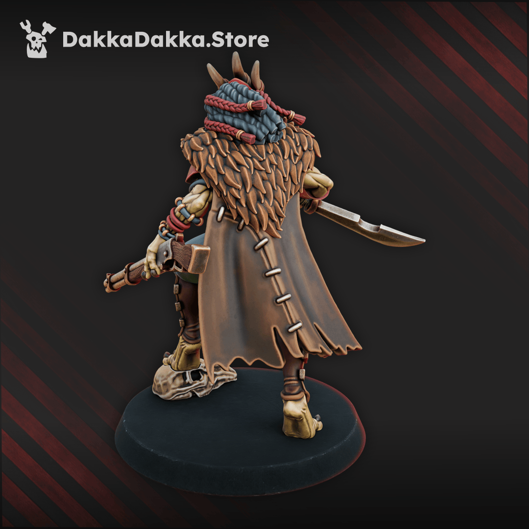 Tabletop Terrain Miniature Mar-Duk Tribe Warrior
