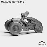 Tabletop Terrain Miniature Mara ''Ghost'' Kim