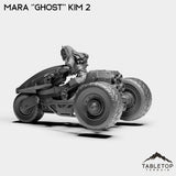 Tabletop Terrain Miniature Mara ''Ghost'' Kim