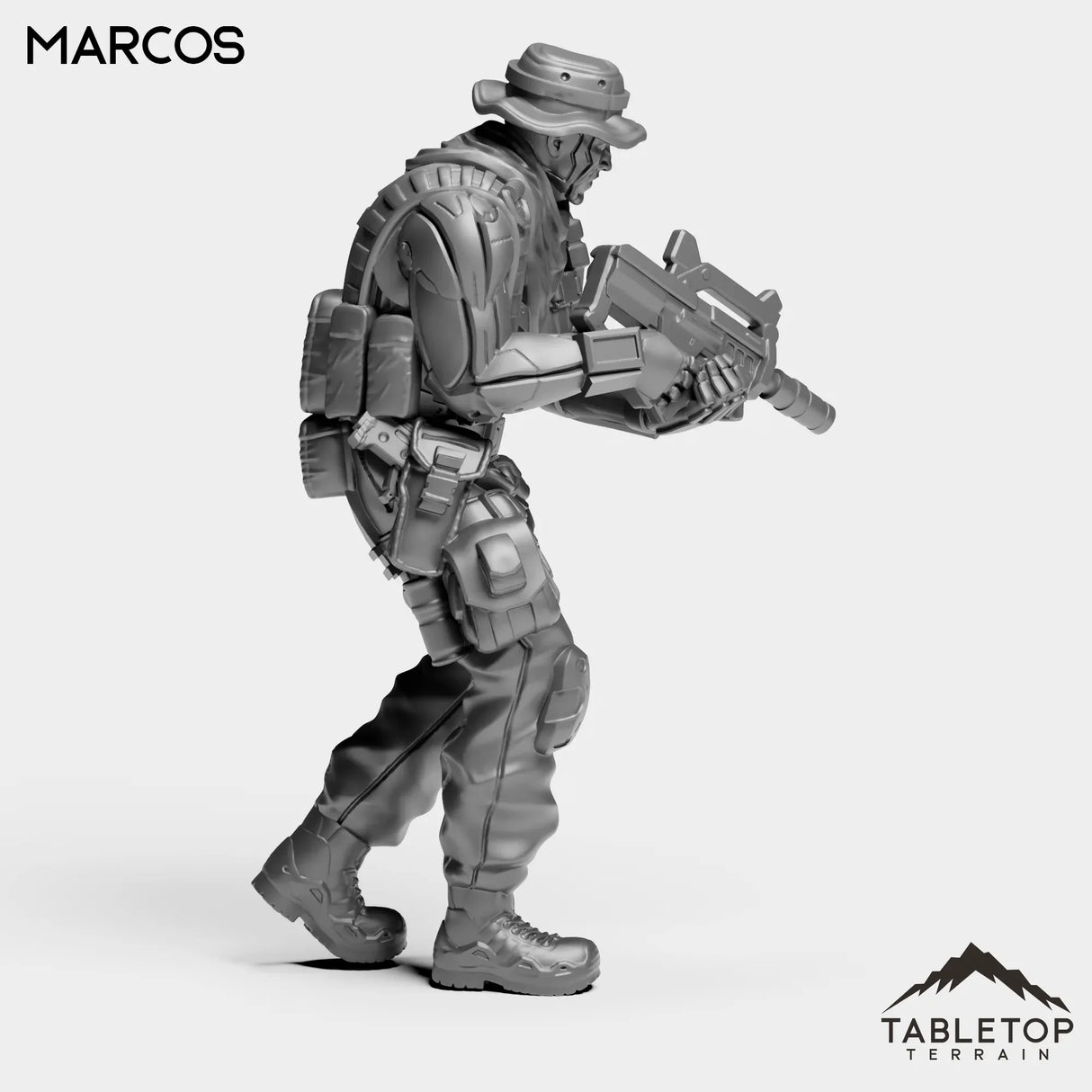 Tabletop Terrain Miniature Marcos - ACE Agrupacion De Comandos Especiales