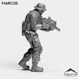 Tabletop Terrain Miniature Marcos - ACE Agrupacion De Comandos Especiales