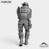 Tabletop Terrain Miniature Marcos - ACE Agrupacion De Comandos Especiales