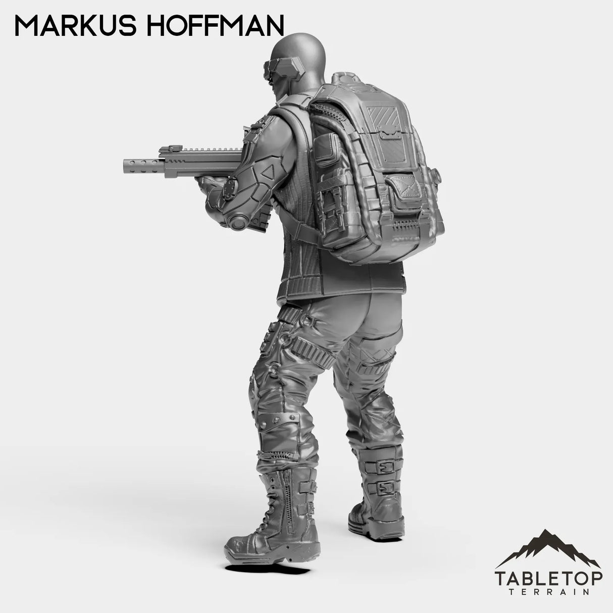 Tabletop Terrain Miniature Markus Hoffman - Strike Team Omega & Almighty Friends